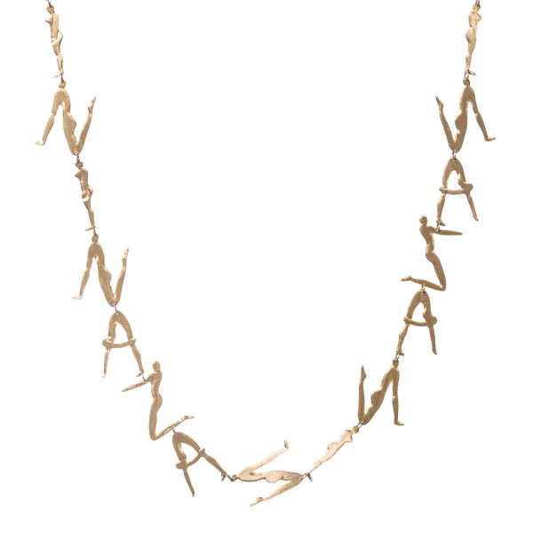 NP Dance Necklace With Large Dancing letters